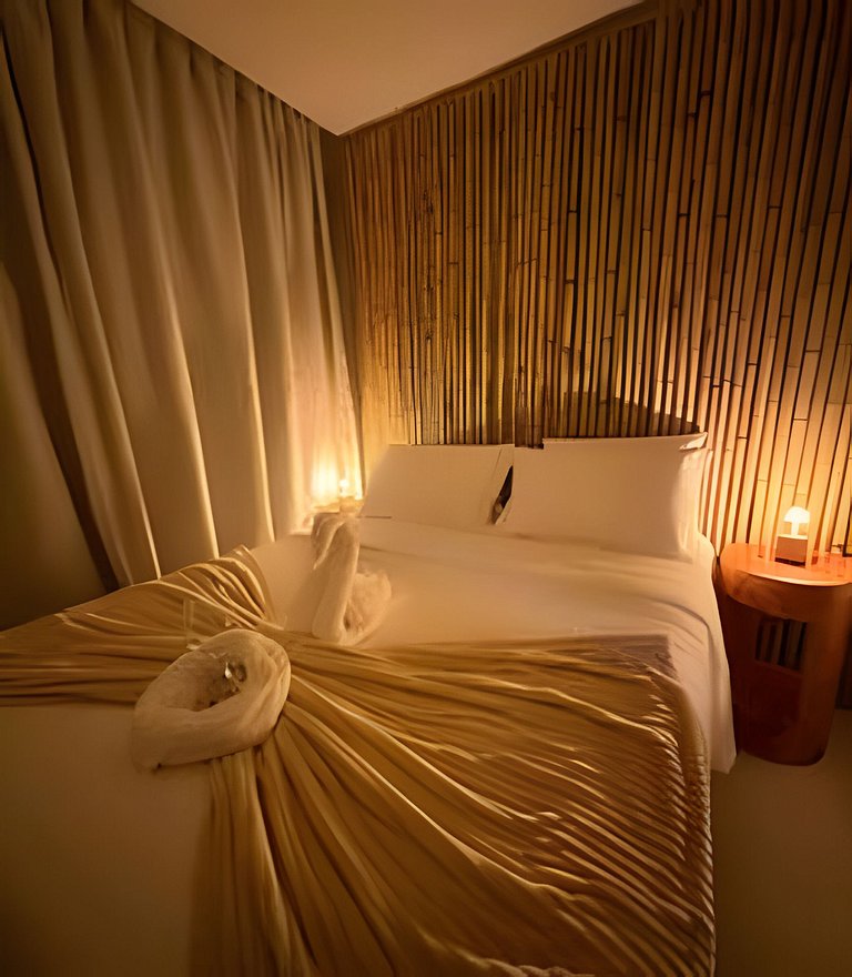 Apartamento beira-mar /resort pé na areia