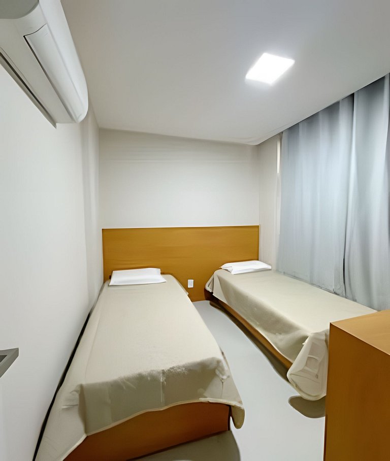 Ap 2 quartos resort beira-mar by Sole&Mare