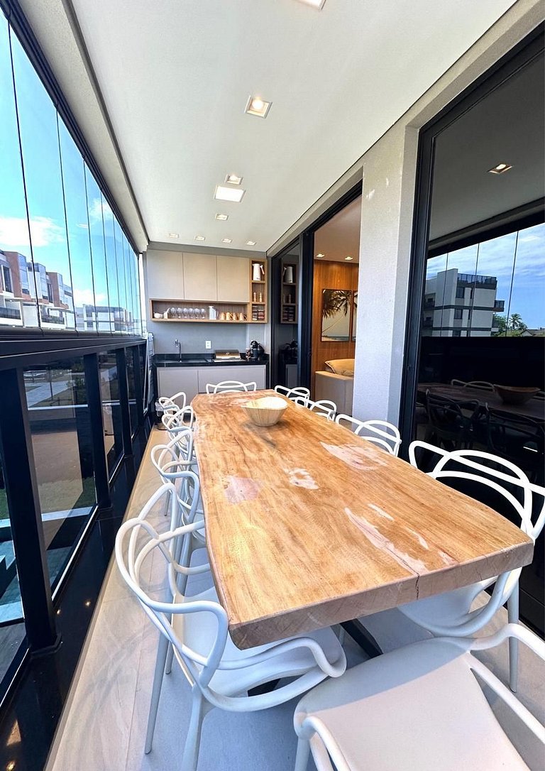 Apartamento Luxury resort beira mar