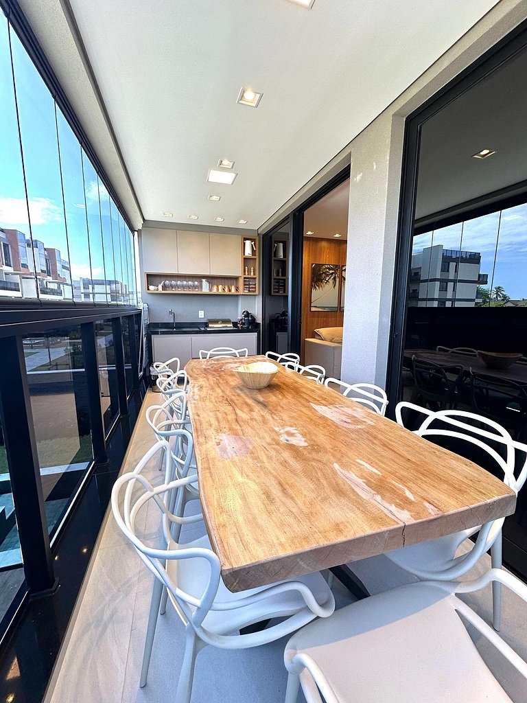 Apartamento Luxury resort beira mar