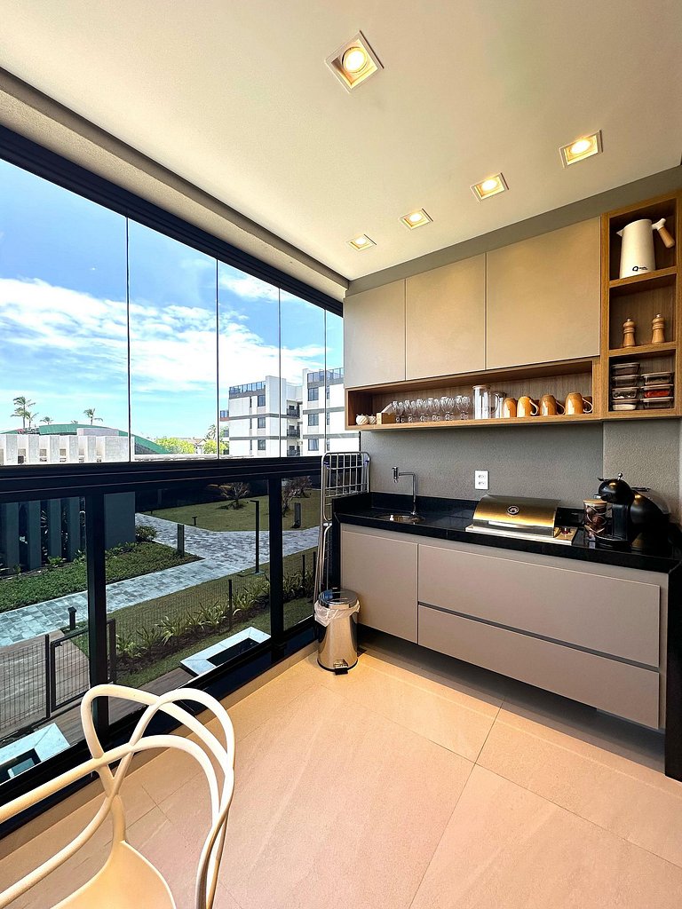 Apartamento Luxury resort beira mar