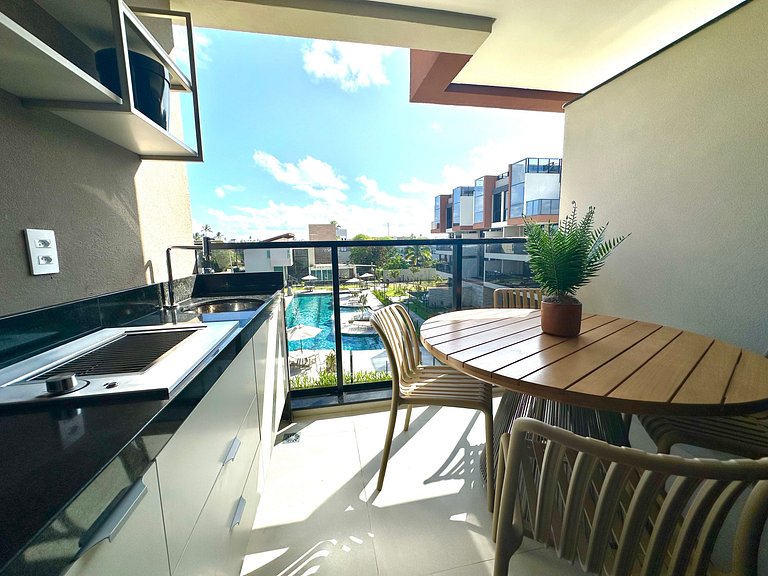 Ap 203 resort beira mar