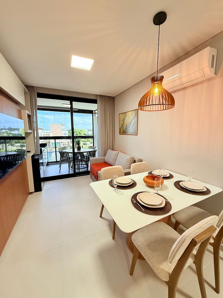Ap 203 resort beira mar