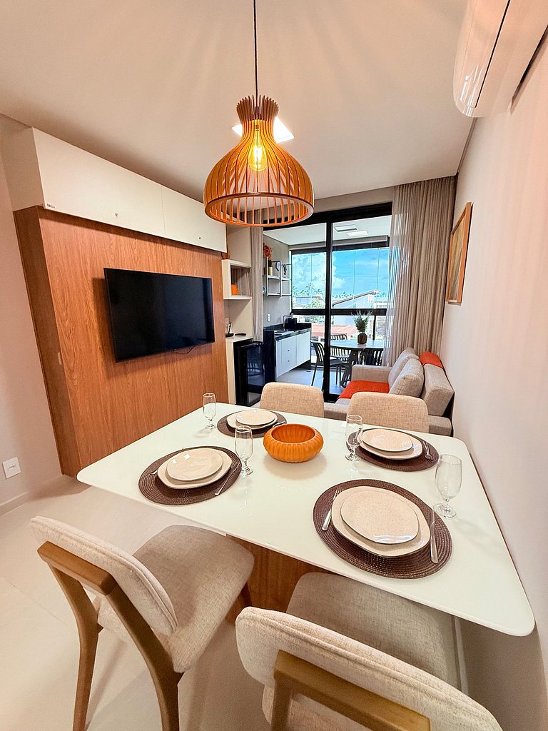 Ap 203 resort beira mar