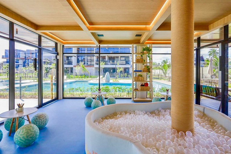 Apartamento Luxury resort beira mar