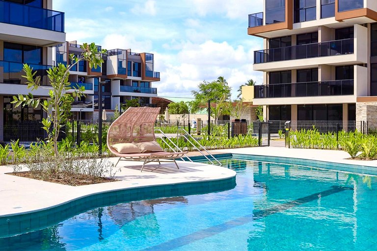 Apartamento Luxury resort beira mar