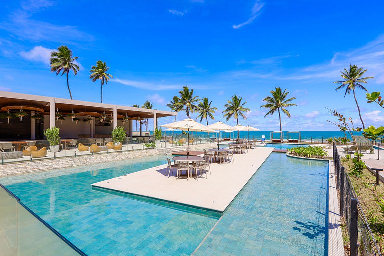 Apartamento Luxury resort beira mar