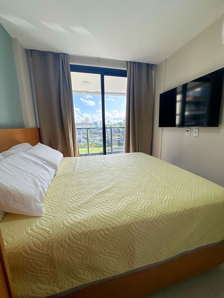 Ap 2 quartos resort beira-mar by Sole&Mare