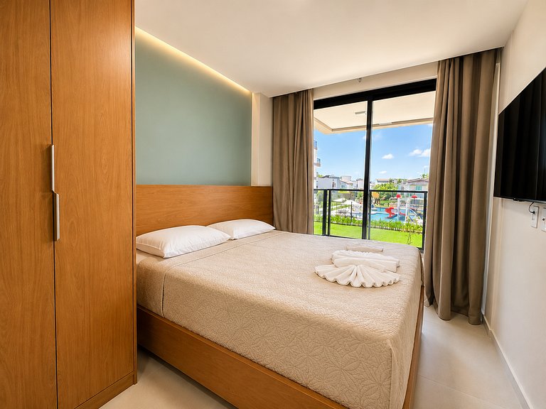 Ap 2 quartos resort beira-mar by Sole&Mare