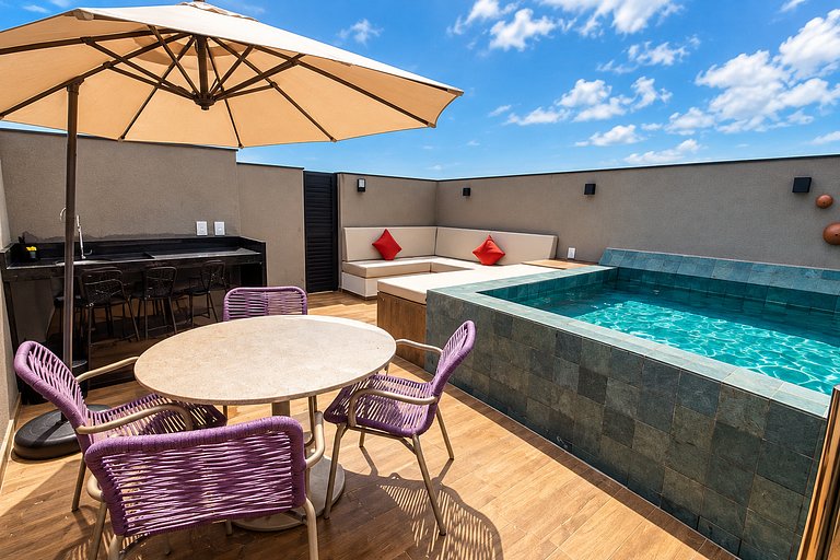 Rooftop horizonte azul by Sole&Mare