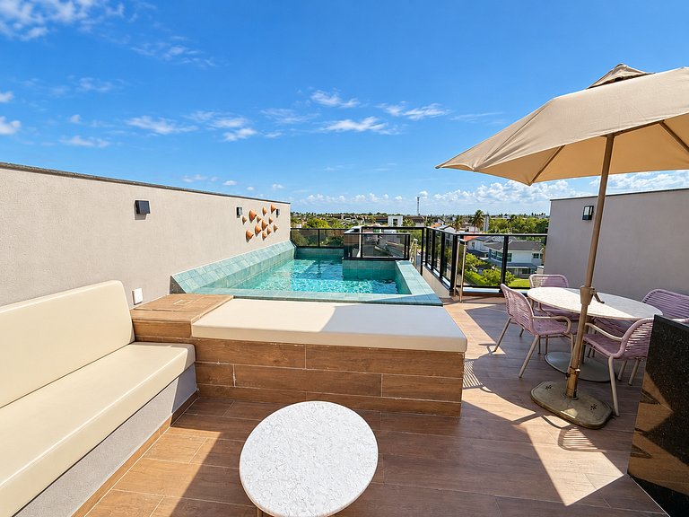 Rooftop horizonte azul by Sole&Mare